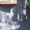 "Диего" лаунж-зона 4-местная плетеная из роупа (веревки), каркас алюминиевый темно-серый, роуп темно-серый
