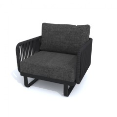 Лаунж зона БЕЛЛИСА С с трехместным диваном - маренго