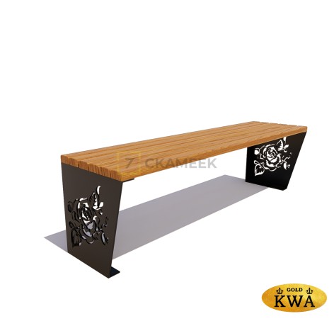 Банкетка «Роза» (0,6 ангарская сосна,30х60)