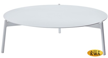 "Тоскана" журнальный столик круглый Ø103, H28,5, цвет белый