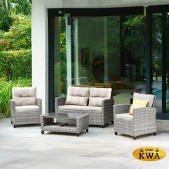 Плетеный комплект для отдыха с диваном AFM-804 grey