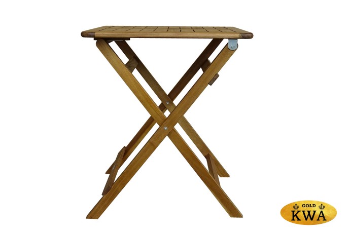 Стол из акации CALISTO 65 см складной Joygarden