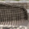 "Равенна" обеденная группа плетеная, цвет графит