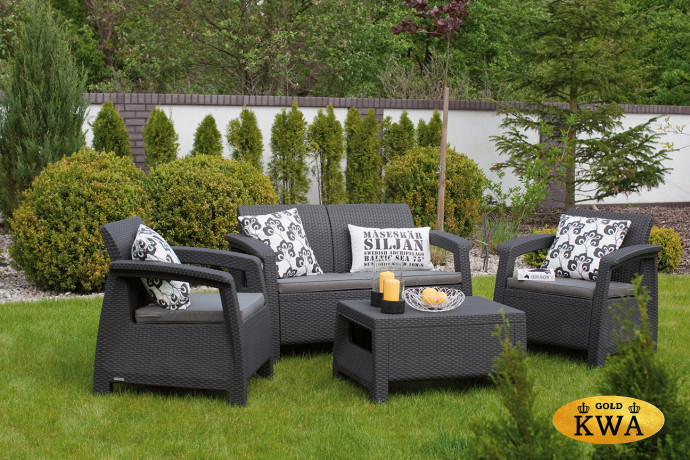 Комплект пластиковой мебели Corfu set