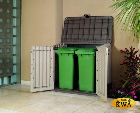 Шкаф для улицы пластиковый STORE IT OUT MIDI 845 L