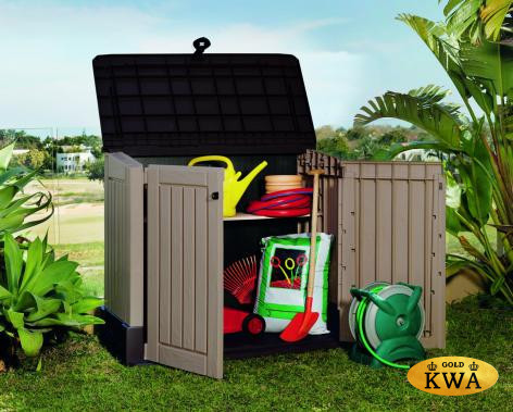 Шкаф для улицы пластиковый STORE IT OUT MIDI 845 L