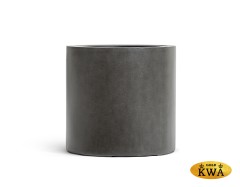Кашпо TREEZ Effectory Beton Цилиндр Тёмно-серый бетон в-51 см, д-53 см