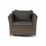 Капучино Дабл лаунж-зона из искусственного ротанга, цвет коричневый