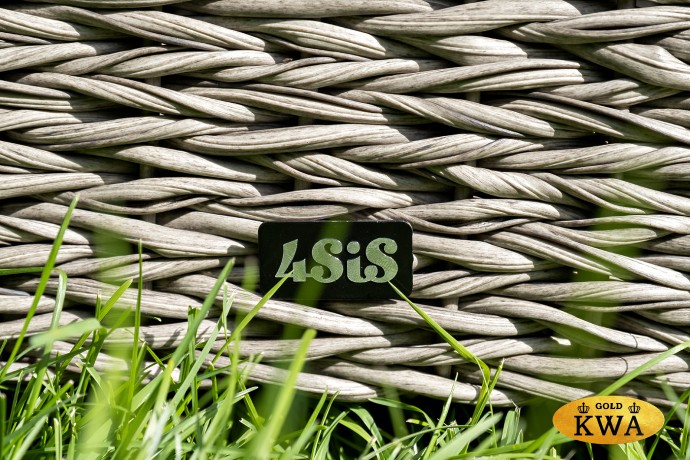 "Кон Панна" столик журнальный из искусственного ротанга (гиацинт), цвет графит