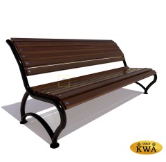 Скамейка уличная «Одинцово» (0,6 лиственница,40х60)