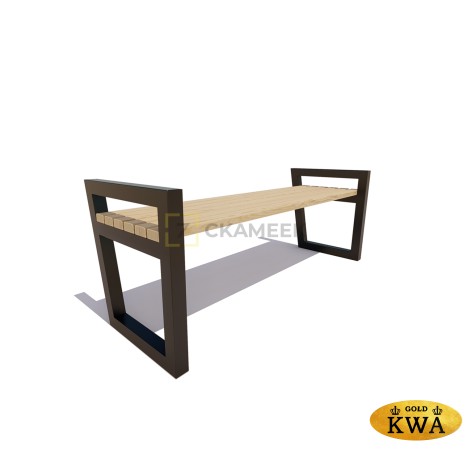 Скамейка «Муром» без спинки (2,0 лиственница,30х60)