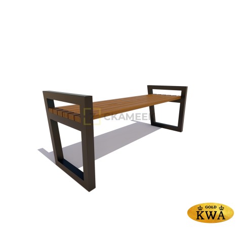 Скамейка «Муром» без спинки (2,0 лиственница,30х60)