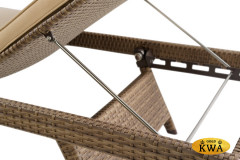 Плетеный шезлонг SUMMER