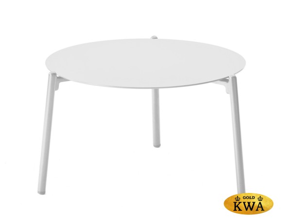 "Тоскана" журнальный столик круглый Ø65, H38,5, цвет белый