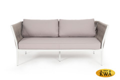 "Касабланка" диван плетенный из роупа, двухместный