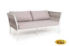 "Касабланка" диван плетенный из роупа, двухместный