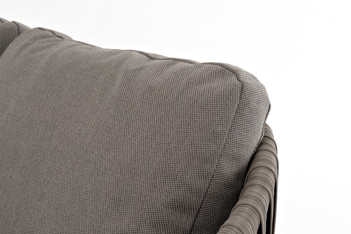 "Флоренция" лаунж-зона из искусственного ротанга, цвет графит (К)