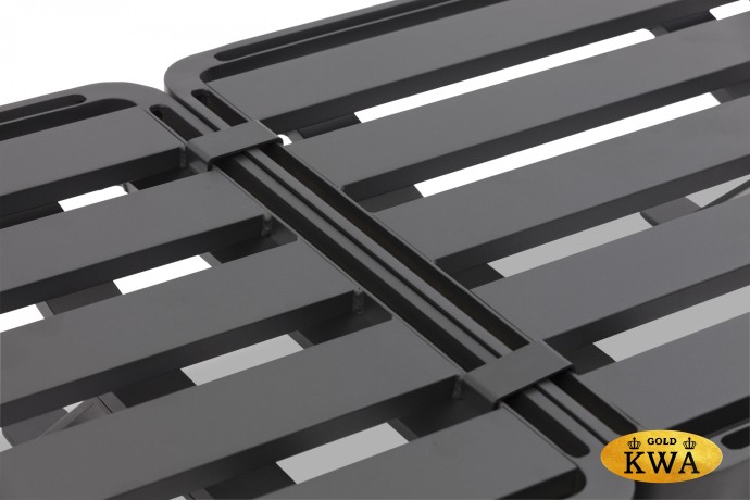 Lund Диван антрацит/серый, алюминий