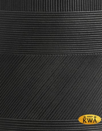 Кашпо TREEZ ERGO Graphics Округлая чаша Чёрный графит в-31 см, д-31 см