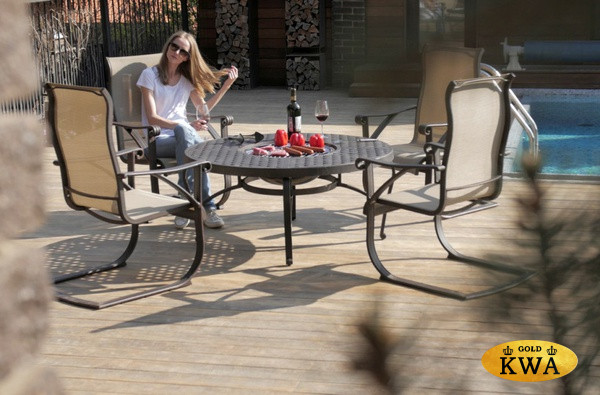 Набор мебели из литого алюминия Этна