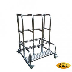 Подставка под 27 бодибаров и 8 пар гантелей