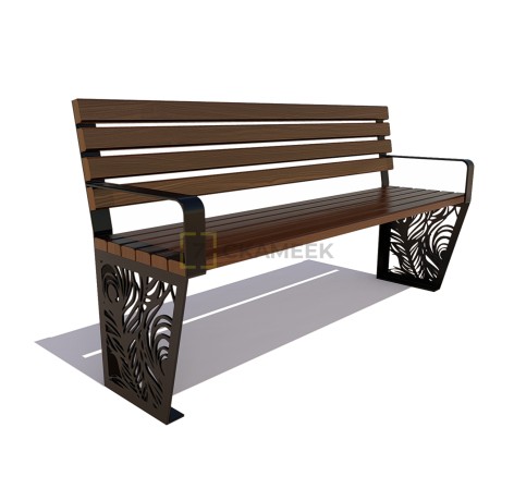 Скамейка «Павлин» (0,6 ангарская сосна,30х60)