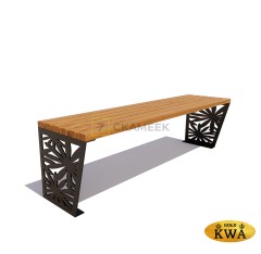 Банкетка «Ромашка» (2,0 лиственница,30х60)