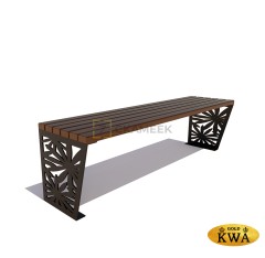 Банкетка «Ромашка» (2,0 лиственница,30х60)