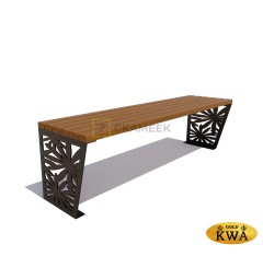 Банкетка «Ромашка» (2,0 лиственница,30х60)