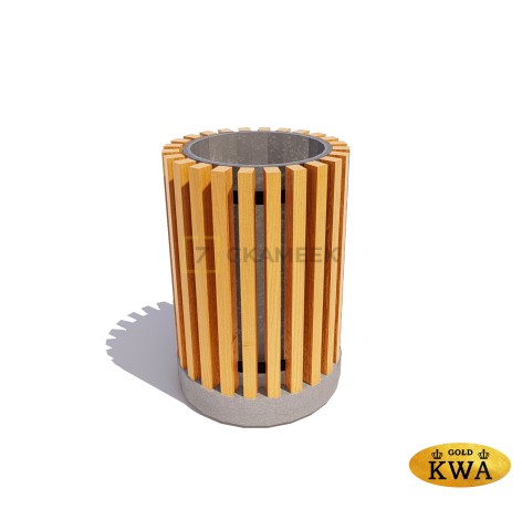 Урна с бетонным основанием «Сквер»