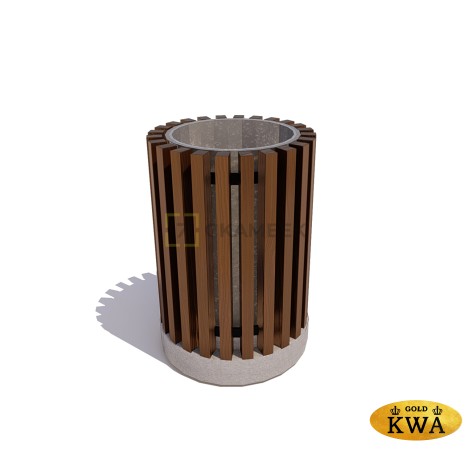 Урна с бетонным основанием «Сквер»