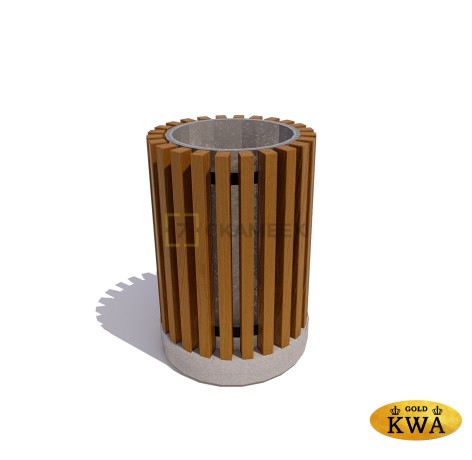 Урна с бетонным основанием «Сквер»