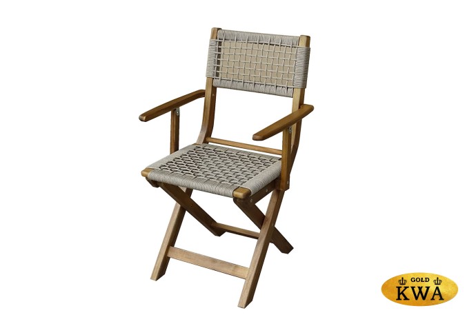 Стул из акации CALISTO складной с подлокотниками  Joygarden