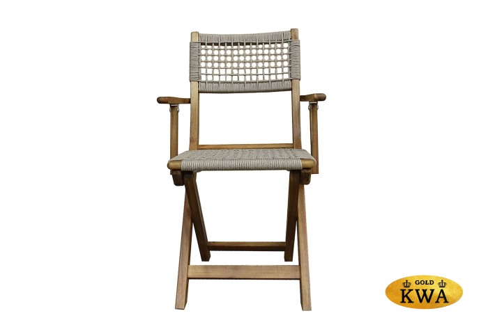 Стул из акации CALISTO складной с подлокотниками  Joygarden