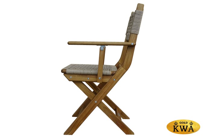 Стул из акации CALISTO складной с подлокотниками  Joygarden