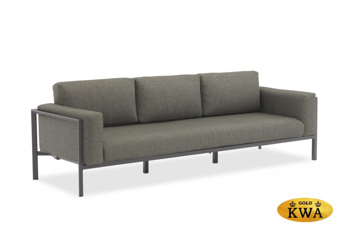 Stockholm Диван антрацит/серый, алюминий