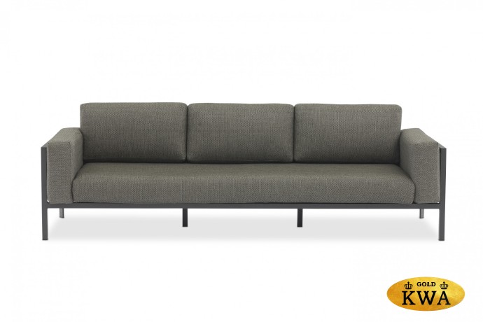 Stockholm Диван антрацит/серый, алюминий