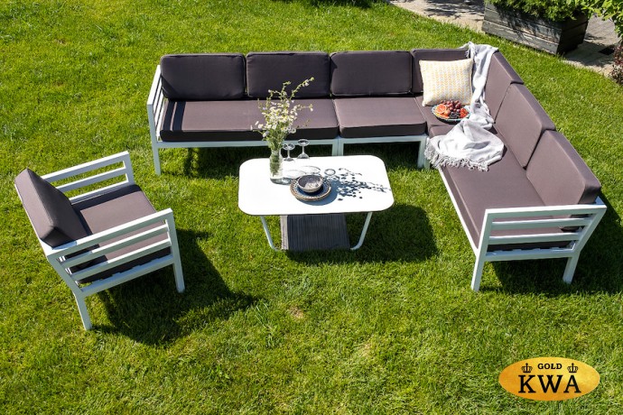 "Глория" модульная лаунж-зона из алюминия