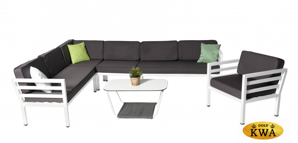 "Глория" модульная лаунж-зона из алюминия