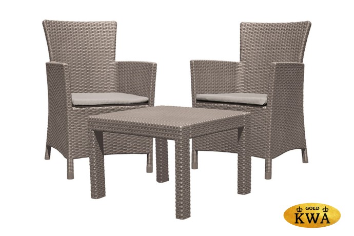 Комплект мебели Rosario Balcony Set, капучино