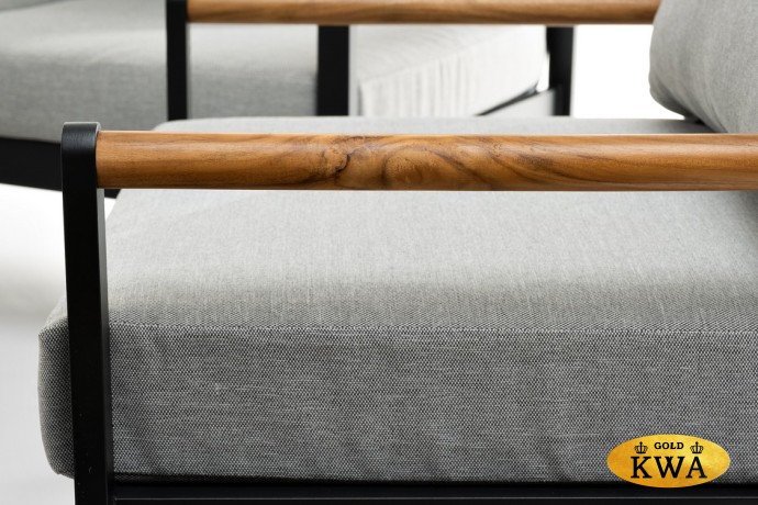 Лаунж зона из алюминия MAYA XL темный графит Joygarden