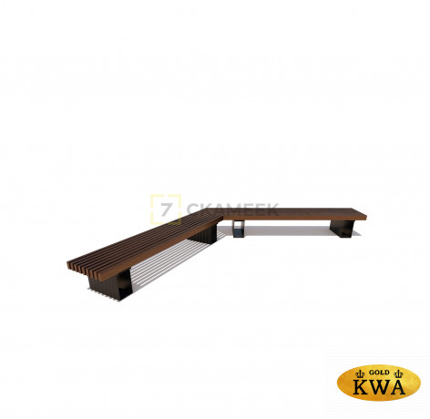 Скамейка «Луч БС-2» (лиственница)