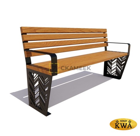 Скамейка «Гарнизон» (0,6 лиственница,30х60)