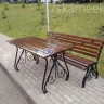 Скамейка кованая «Дачная»