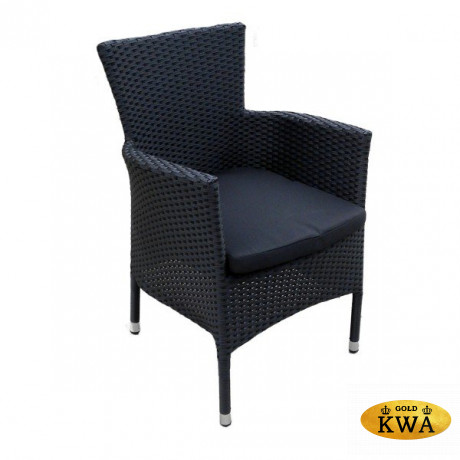 Плетеное кресло AROMA черное