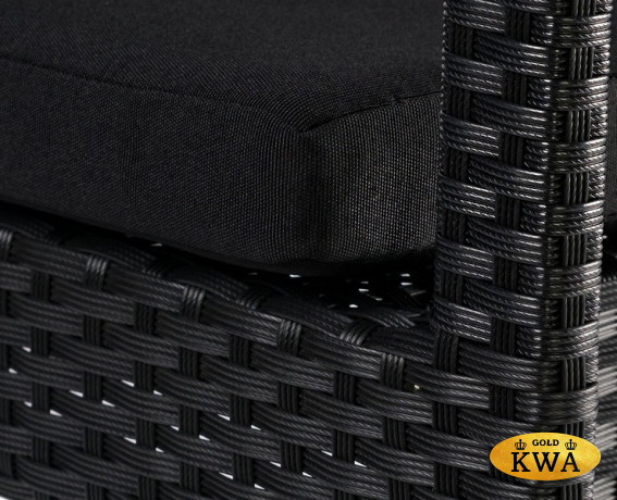 Плетеное кресло AROMA черное