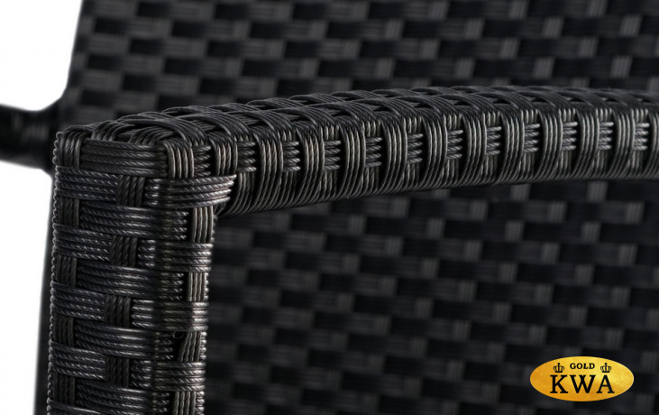 Плетеное кресло AROMA черное