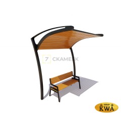 Пергола "Волна" (лиственница)