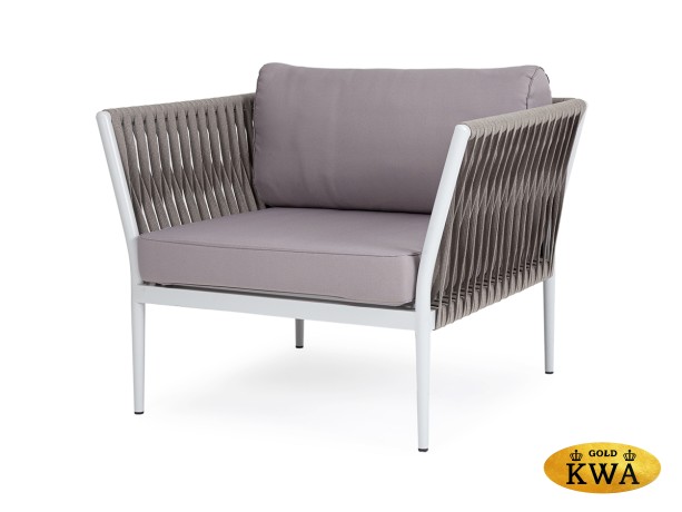 "Касабланка" кресло плетеное из роупа (веревки)