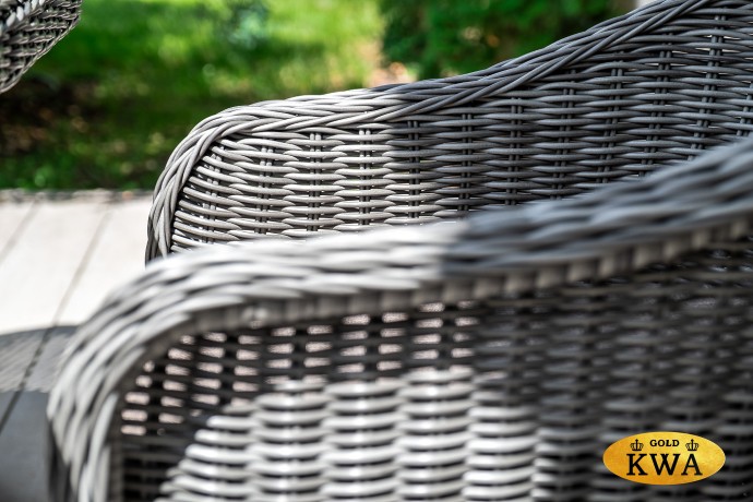 "Фредо" обеденная группа плетеная, цвет графит